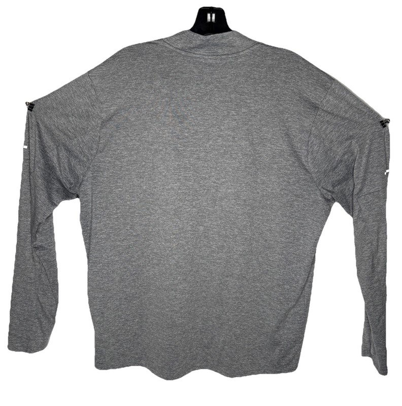NIKE Stride 1/4 Zip Gray Running Pullover Athletic Shirt Size Large gallery