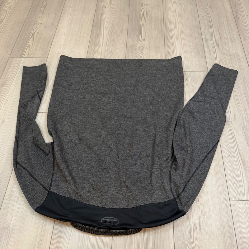Under Armour Mens ColdGear 1/4 Zip Pullover Charcoal Gray Fitted Size 2XL gallery