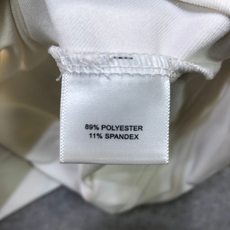 Peter Millar Pullover Men's Large White Galways Stretch Loop Quarter Zip Golf gallery