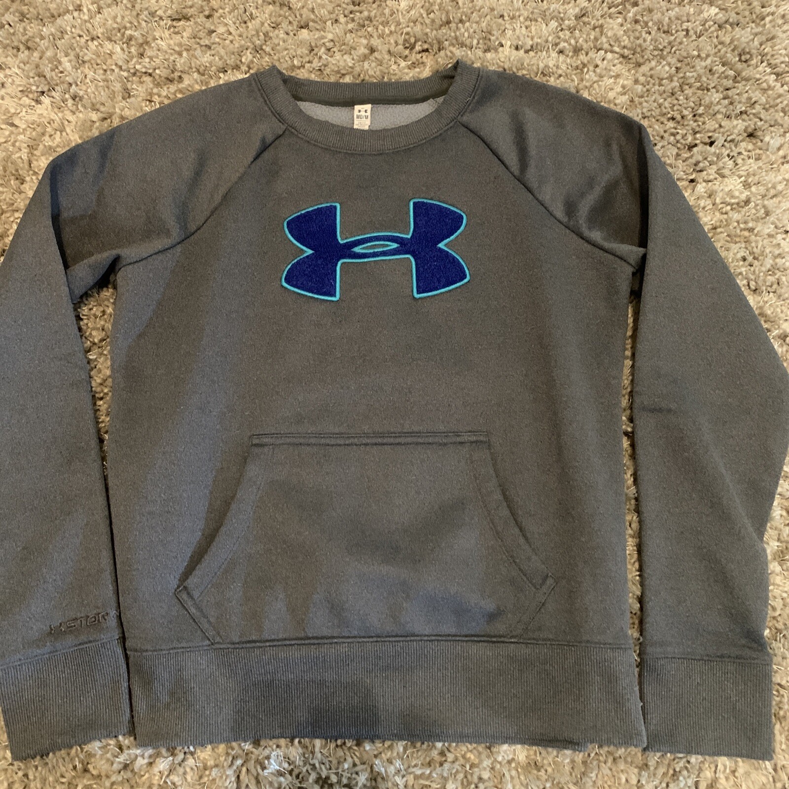 Under Armour Golf Storm Cold Gear Sweet Shirt Gray M gallery