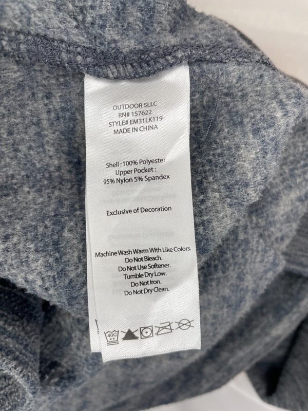 Eddie Bauer First Ascent Cloud Layer Pro Men XL Gray Fleece Quarter Zip Pullover gallery