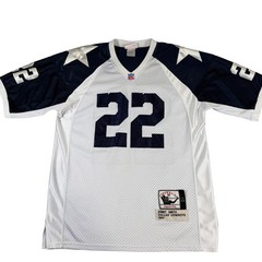 Mitchell & Ness Emmitt Smith Dallas Cowboys 1993 Jersey Mens Large White Navy