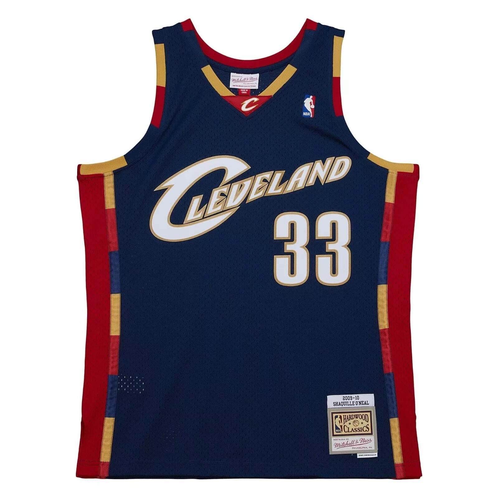 MENS MITCHELL & NESS NBA ALTERNATE JERSEY CAVALIERS 2009 SHAQUILLE O'NEAL gallery