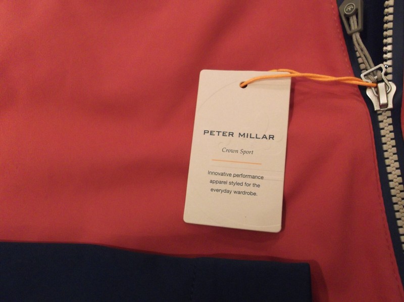 Peter Millar CROWN SPORT HYPER LIGHT LINK- HOODIE JACKET _ L - $270 gallery