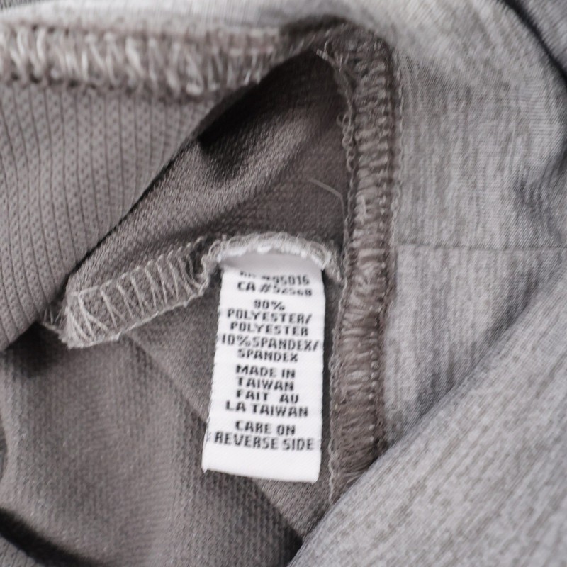 Straight Down 1/4 Zip Performance Pullover Gray Long Sleeve Mens Medium Shirt gallery