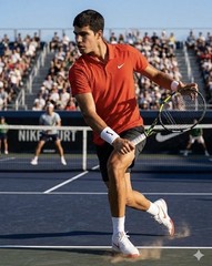 Nike Court Dri-FIT ADV Textured Tennis Polo Chile Red HQ0792-673, Men’s Size L