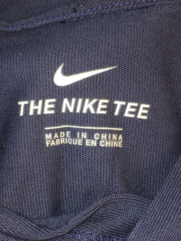 Nike Men's Midnight Navy XS Basketball / Workout Hoodie T-shirt MSRP $45 NWT gallery