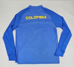 Nike Columbia Pullover Mens Large. Pro Elite Qt. Zip Blue Track Jacket. NEW
