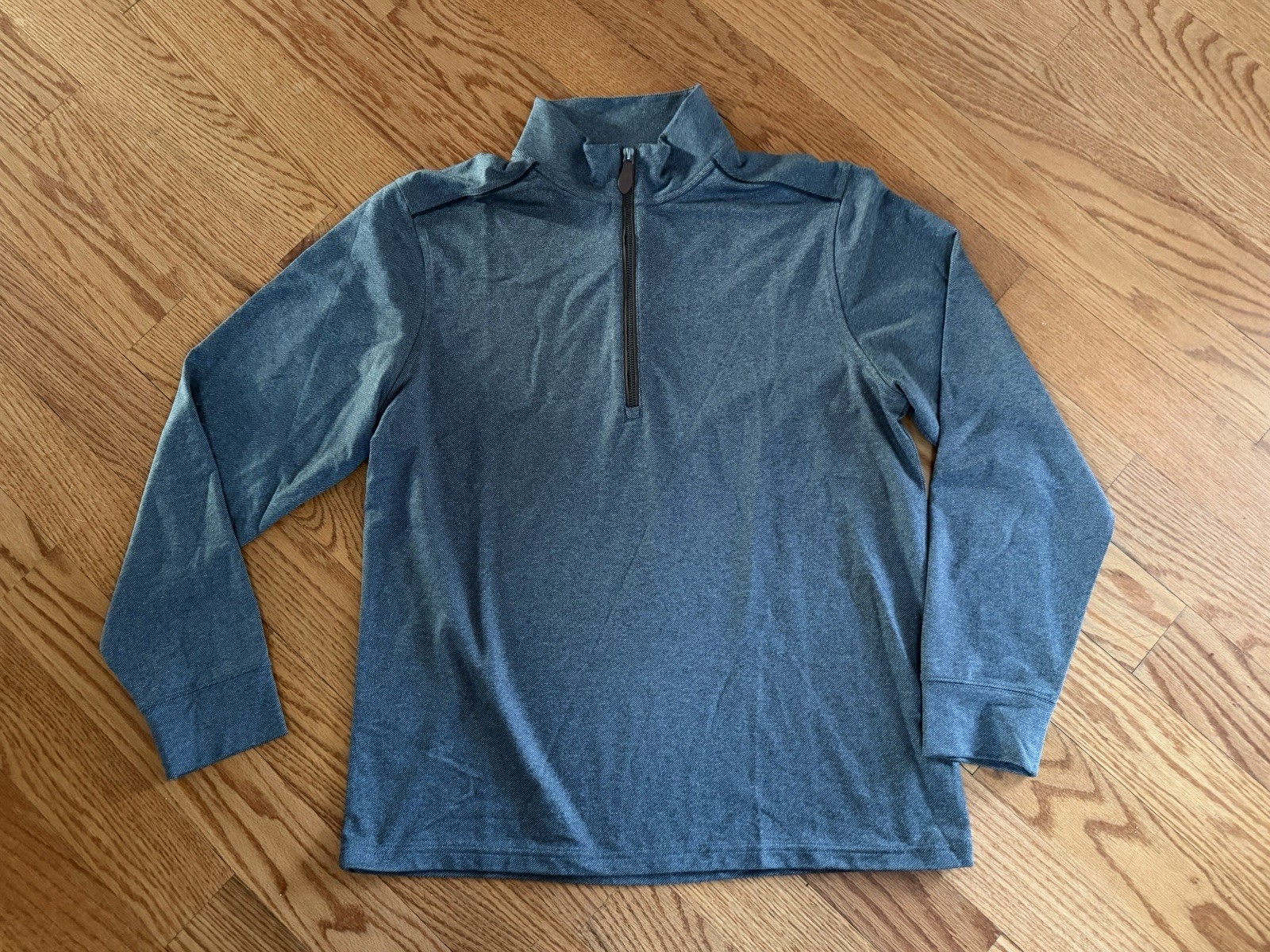 Mens Jim Nantz Vineyard Vines 1/4 Zip Green Pullover Golf Shirt Adult Medium EUC gallery