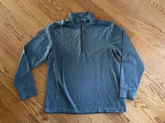 Mens Jim Nantz Vineyard Vines 1/4 Zip Green Pullover Golf Shirt Adult Medium EUC