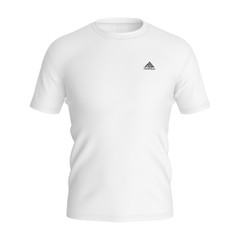 StellMan T-Shirt Fitness White Half Sleeve Training Compression Rash Guards