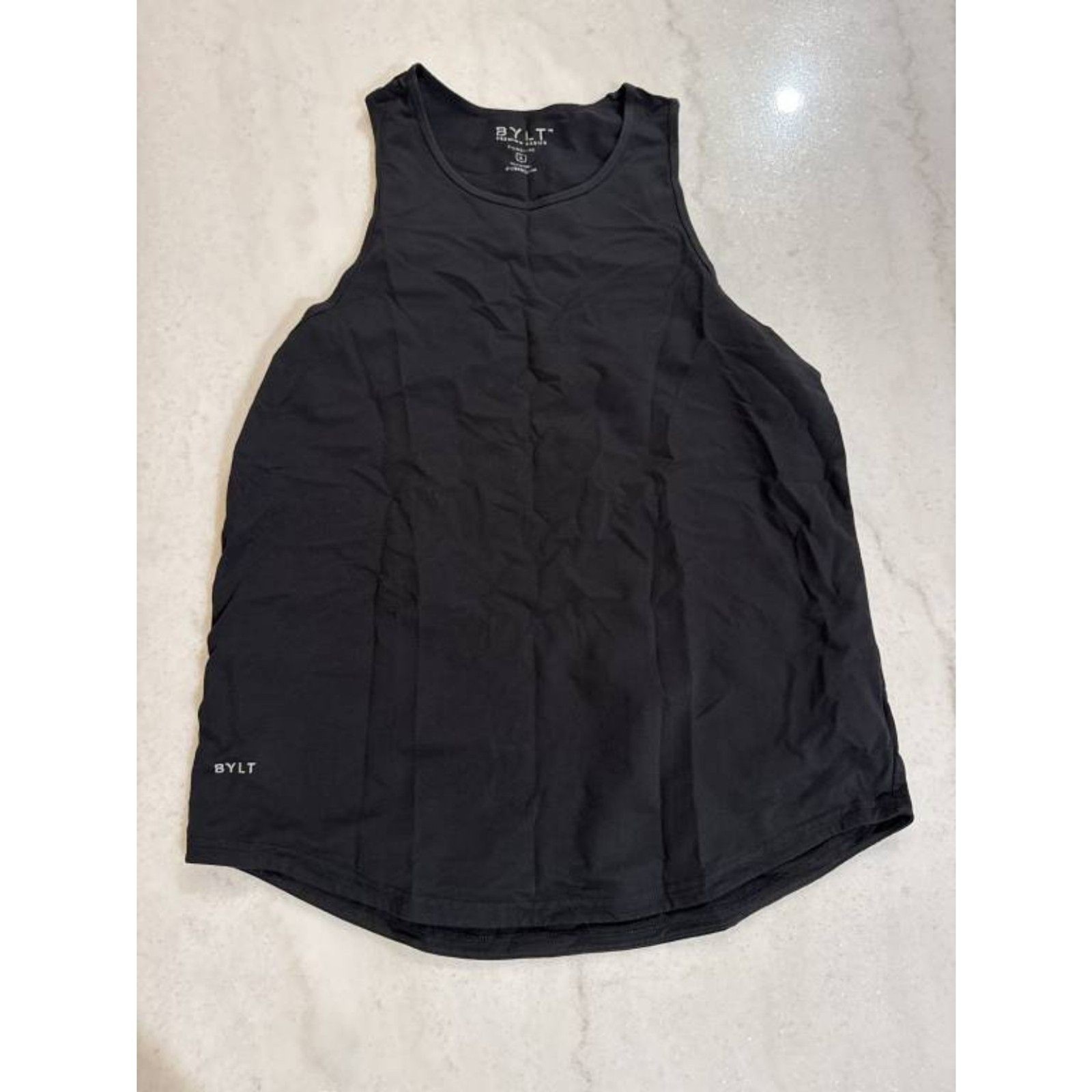 BYLT Premium Basics Signature Tank Top Men's XL Black Muscle Tank gallery