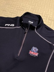PING 1/4 ZIP LIGHTWEIGHT POLY 1/4 ZIP GOLF PULLOVER–L–BELMONT–SUPER QUALITY!!