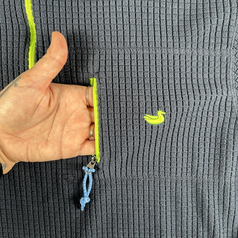 Southern Marsh Fieldtec Fleece Pullover Mens Small Blue 1/4 Zip Mock Neck Waffle gallery