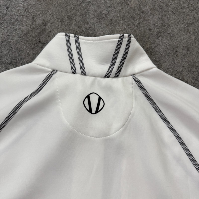 Sunice 1/4 Zip Pullover Men S White Long Sleeve Stretch Golf S77000 Allendale gallery