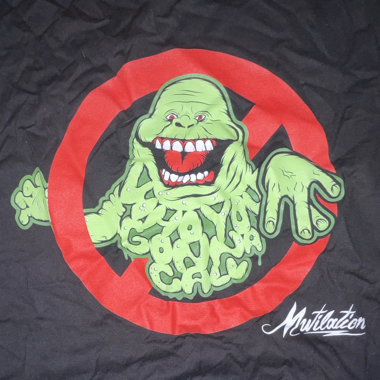Mutilation ghostbusters Graphic Print Tank Top Scoop Neck Sleeveless Large gallery