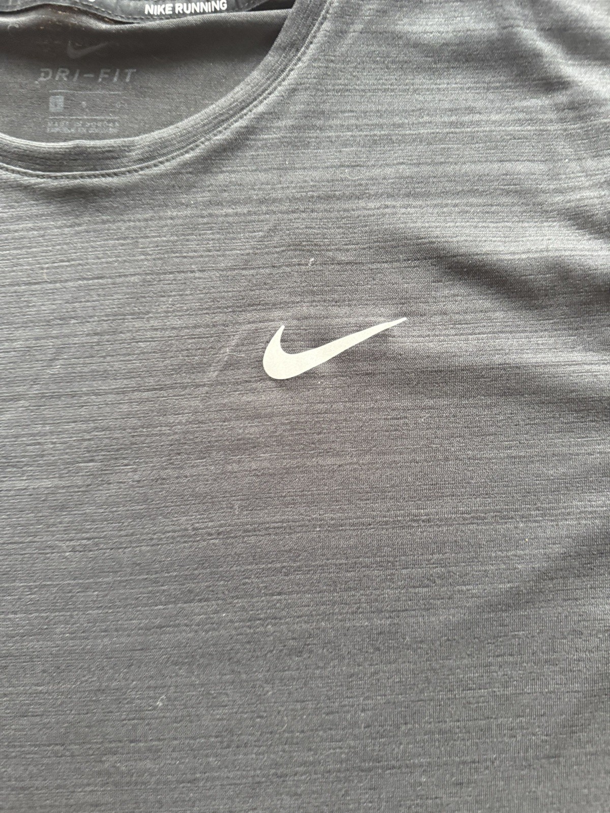 Nike Basketball Dri Fit Running Shirt Mens Large Black Athletic Tee NWT Gym Top gallery