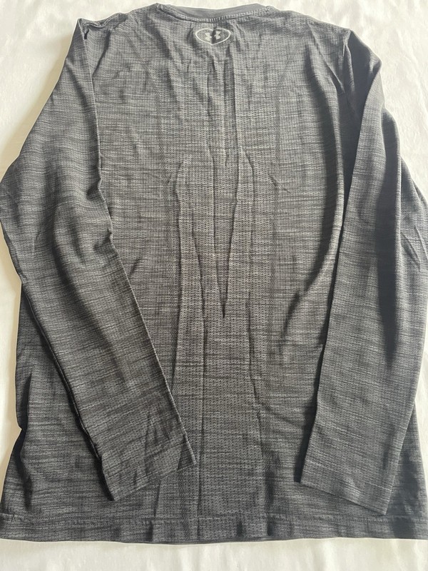 Under Armour Men's Threadborne Performance Longsleeve Size M Black/charcoal gallery