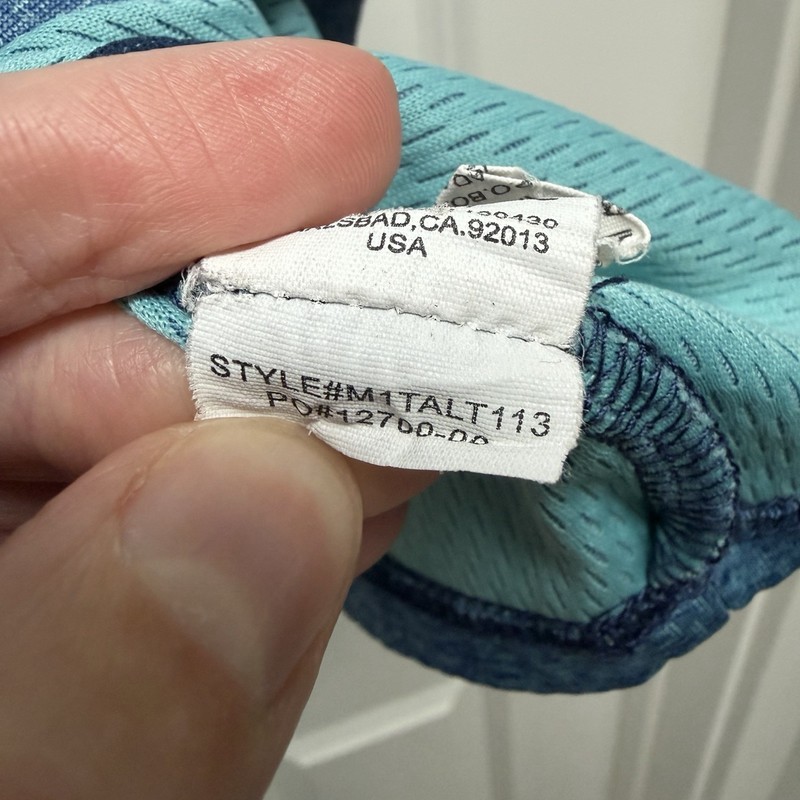 Prana Breathe Athletic Yoga Lightweight Racerback Tank Top Blue Small Unisex gallery