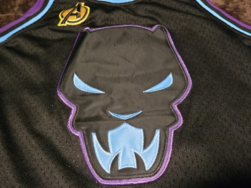 Marvel Avengers T'Challa #63 Basketball Jersey SIZE Med/Medium-Lids Exclusive! gallery