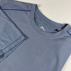 Tommy Bahama Paradise Around Shirt Mens Large Blue Tencel Stretch Beach Outdoors