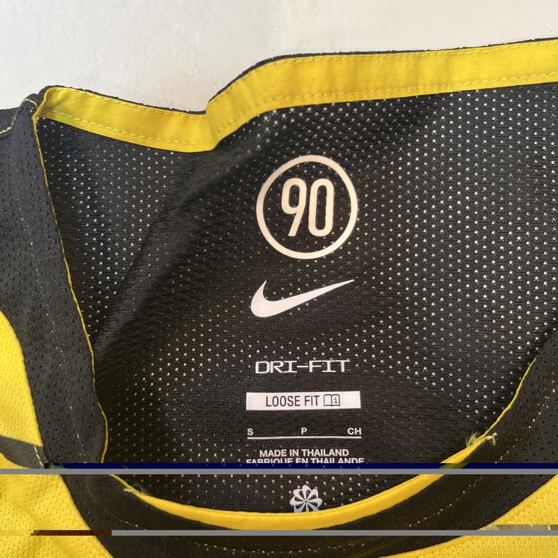 Nike Men Total 90 Soccer Yellow Tee Casual Jersey IM6316-719 gallery