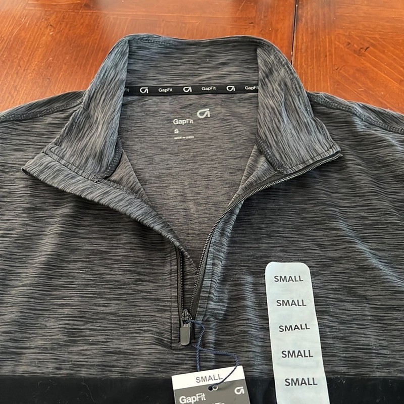 Gap Fit Lightweight Active Half Zip Pullover Top Mens Size Small gallery