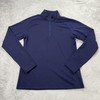 KJUS Pullover Mens Medium Blue Trace 1/2 Zip Golf Performance Top Plover eee gallery