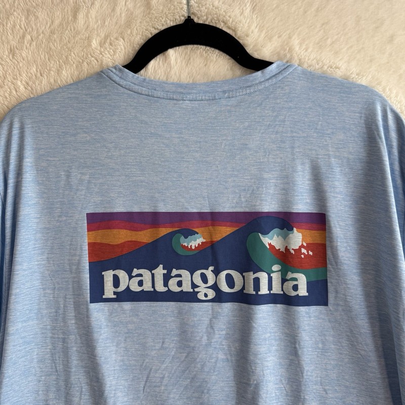 Patagonia Capilene Cool Daily Graphic Shirt Men's XXL Blue Quick Dry Outdoor gallery