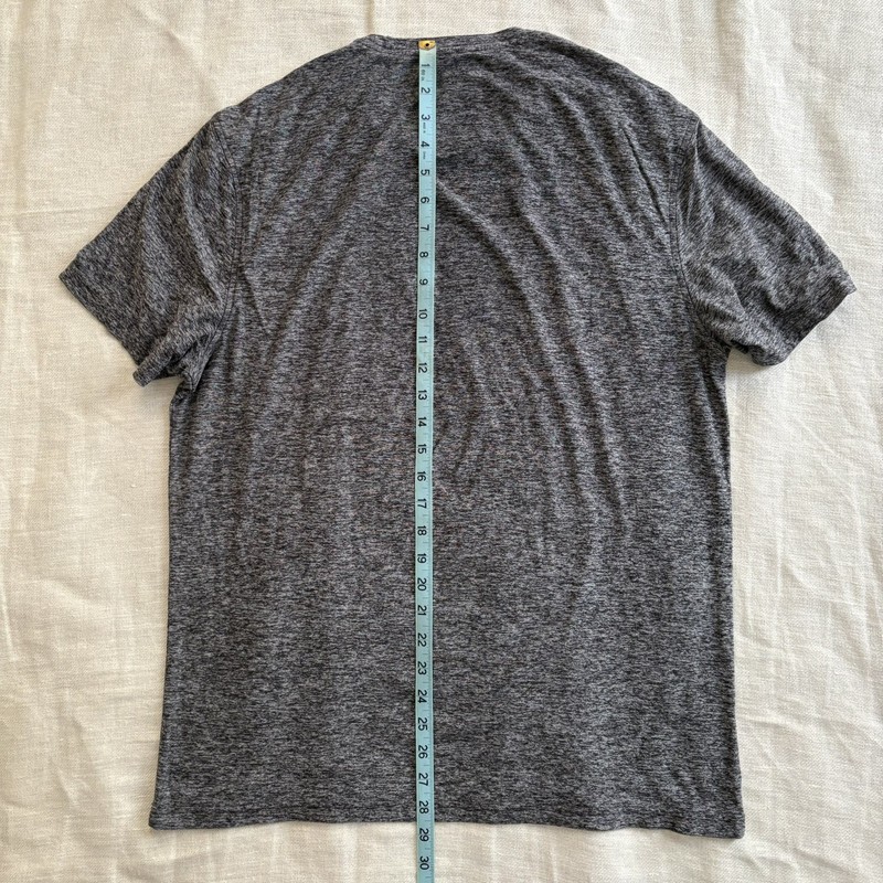 Outdoor Voices Men's CloudKnit Shirt Gray Heather Performance Workout Running gallery