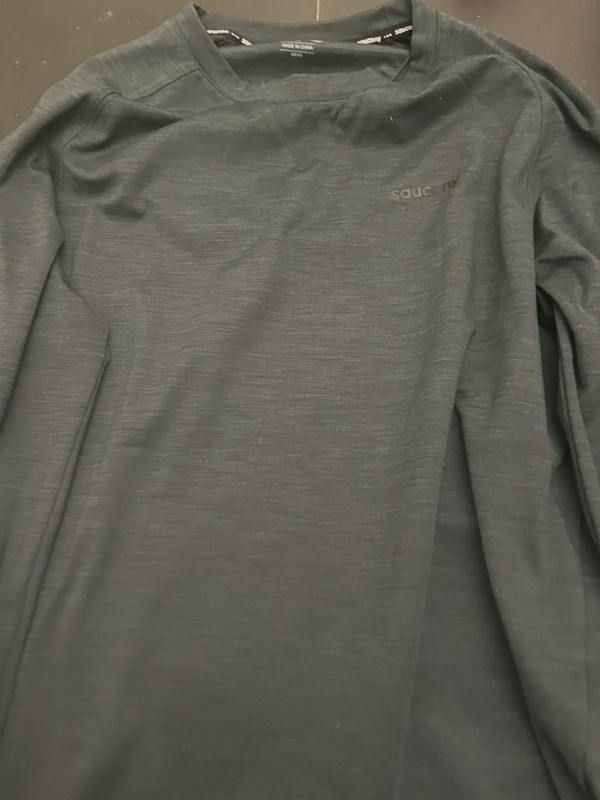Saucony athletic mens top medium gray gallery