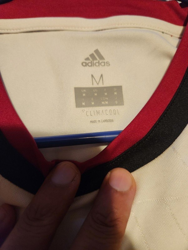 AC Milan 2017/2018 Rare Italy Away Soccer Jersey Size M gallery