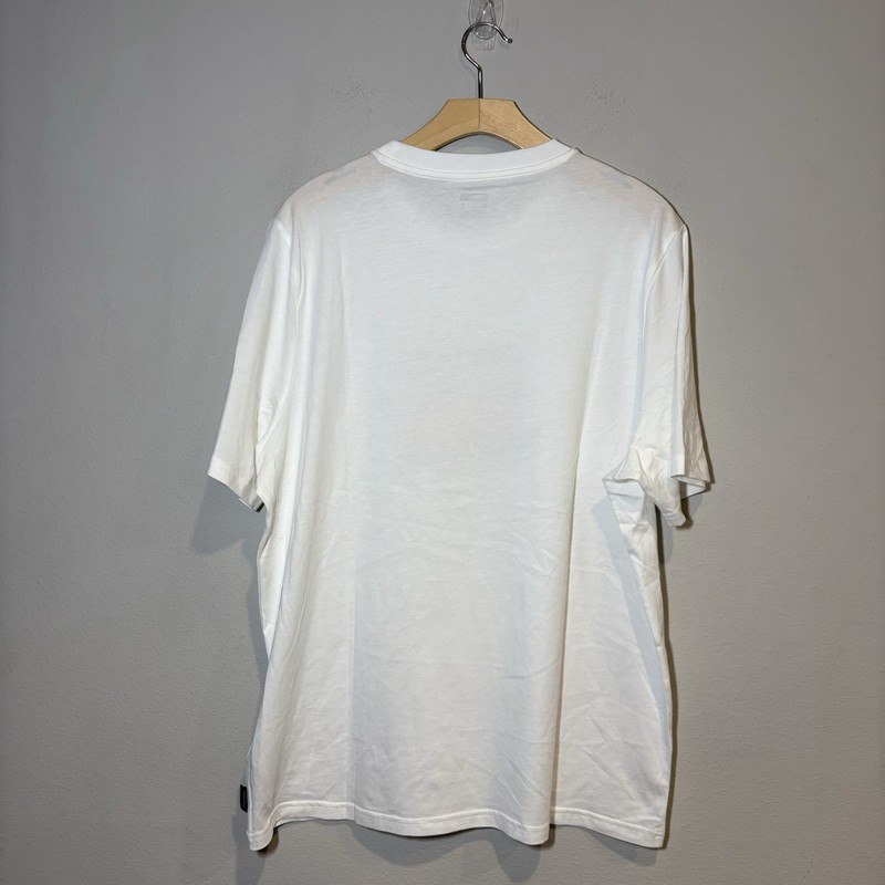 PUMA Men's Lightweight Crew Active Tee T-Shirt Short Sleeve Logo White XL Adult gallery