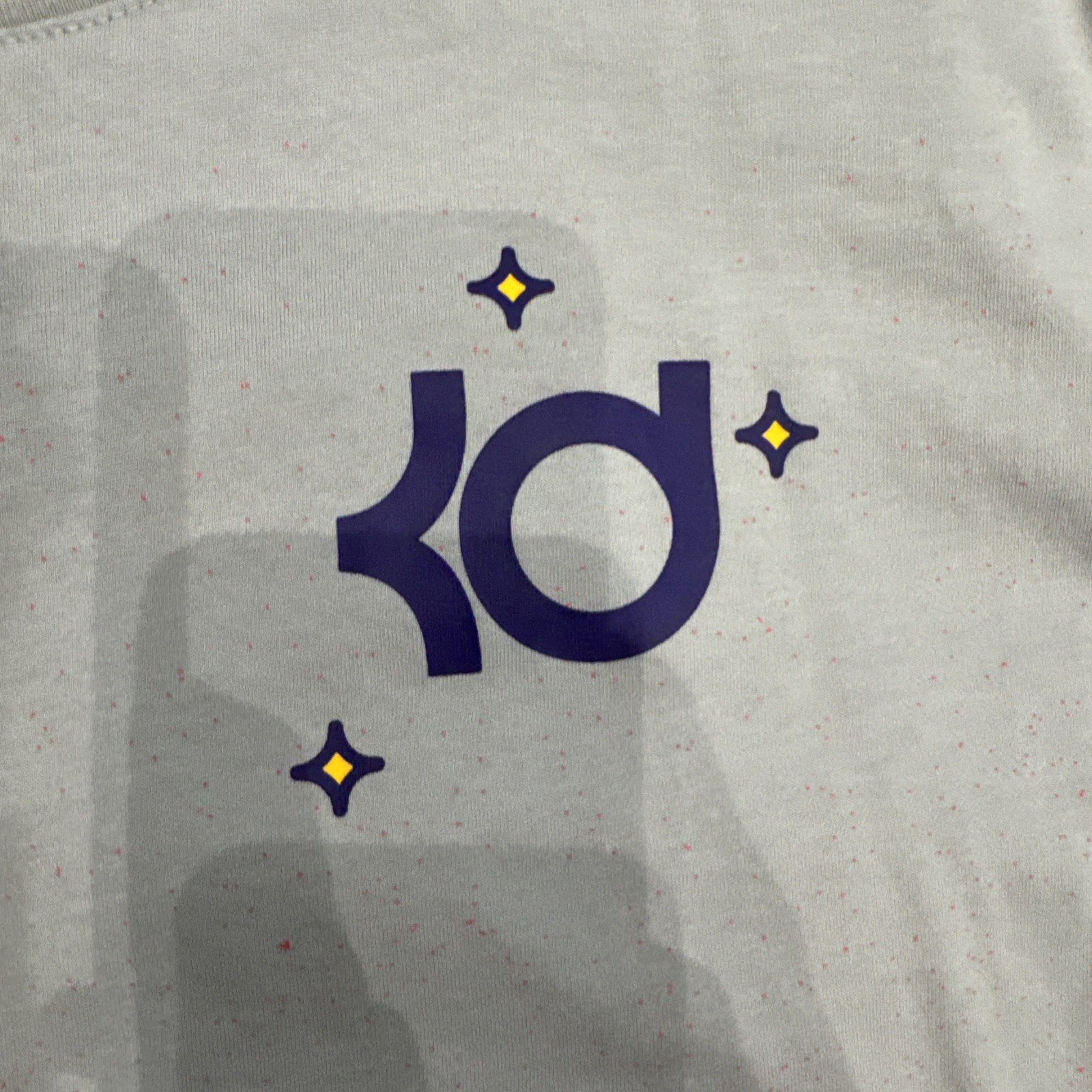 Nike Dri fit Kevin Durant KD Tshirt Men’s Size XXL Multi Color Gray gallery