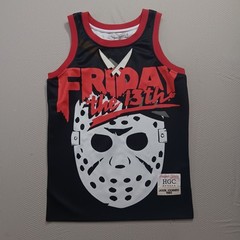 Headgear Classics Jason Voorhees Friday The 13th Basketball Jersey Mens XS-S