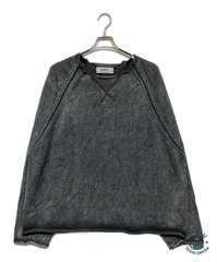 DAIRIKU Vintage Washed Pullover Knit Sweat Size: L Black Men 26SSKNT2