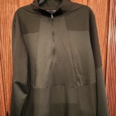 Under Armour Storm Pullover XL Dark Green 1/4 Zip Olive Drab Fitted
