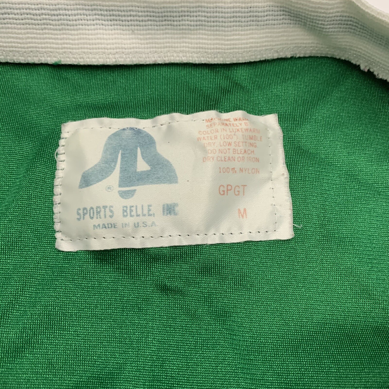 Vintage 90s Sports Belle Basketball Tech School Jersey Size Medium # 20 Made USA gallery