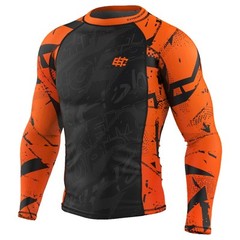 Extreme Hobby Rashguard Long Sleeve Neo Orange