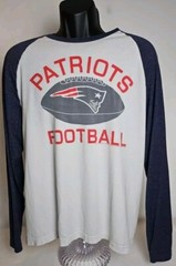 N.F.L Patriots Team Apparel Men’s LARGE