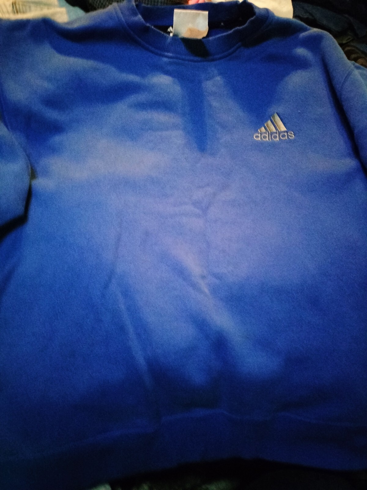 ADIDAS Men's M Chest Logo Crewneck Sweatshirt, Heavyweight Pullover gallery