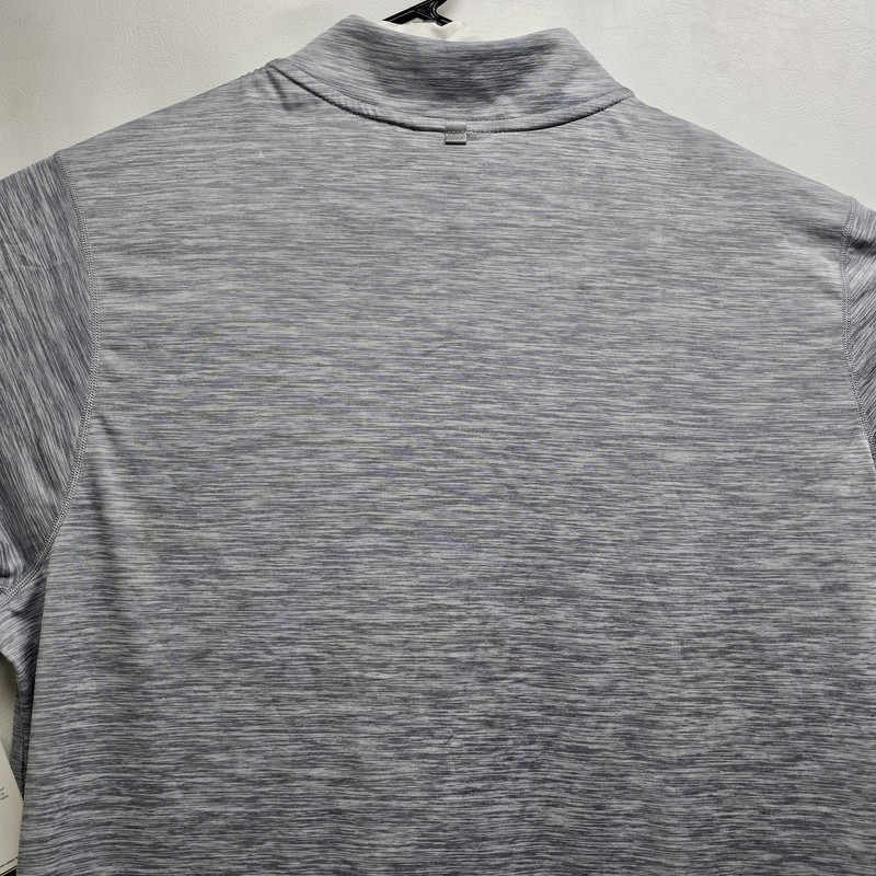 Reebok 1/4 Zip Performance Pullover Men’s 2XL Gray Trail Sleet Heather NWT Moist gallery