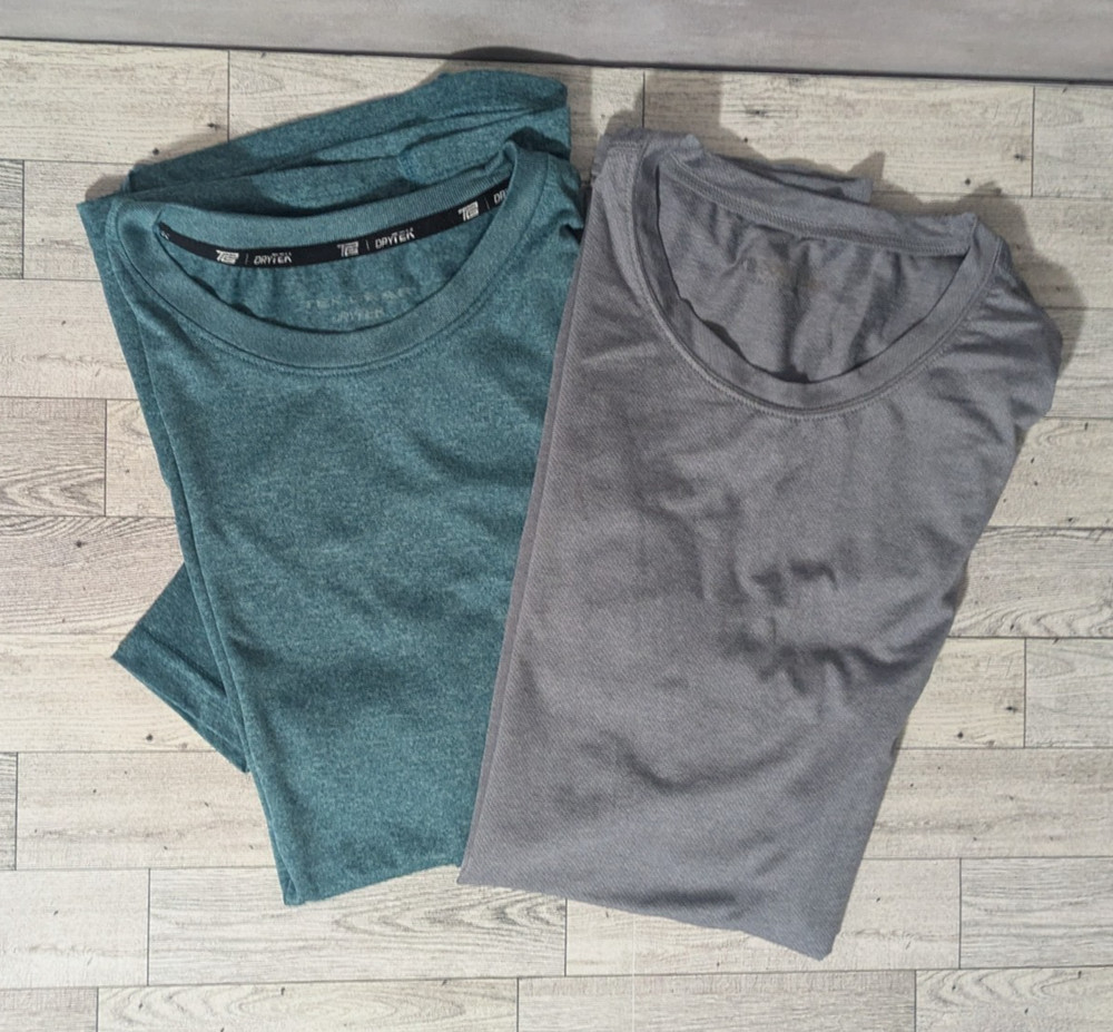 Set of two size Large tops: DryTek and Coolkeep