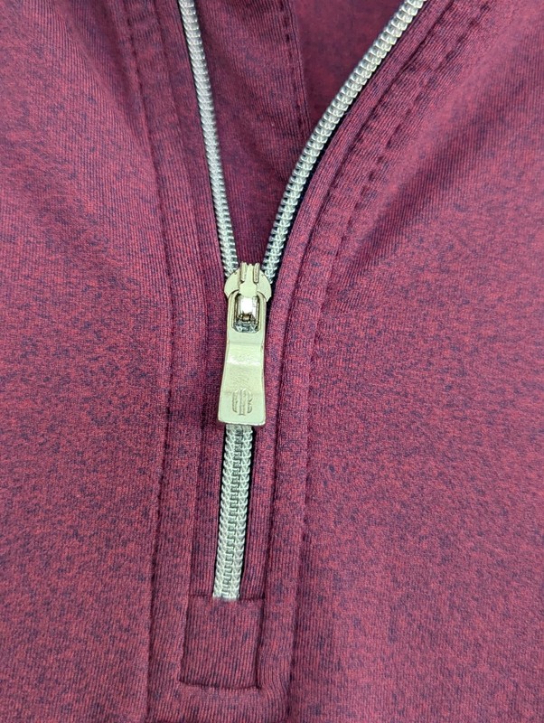 Holderness & Bourne The Westland 1/4 Zip Pullover XL Tailored Fit Burgundy EUC gallery
