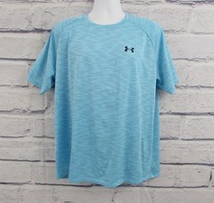 Under Armour Loose Shirt Men’s XL Blue The Tech Tee SS Athletic