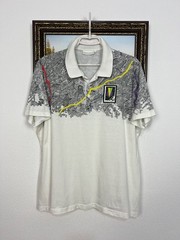Vintage 80’s Adidas Stefan Edberg Tennis Polo Shirt Jersey Mens Trikot Size L