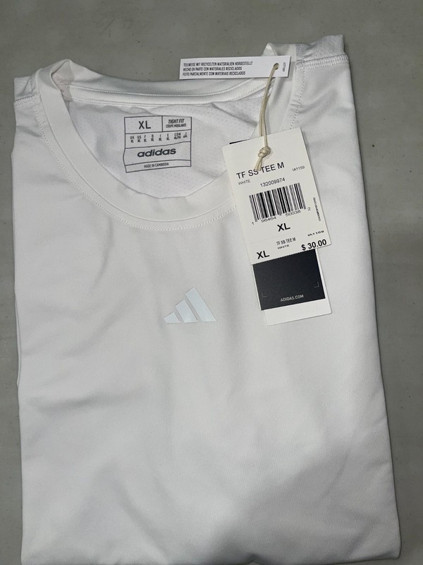 Adidas mens ss compression white IA1159 gallery
