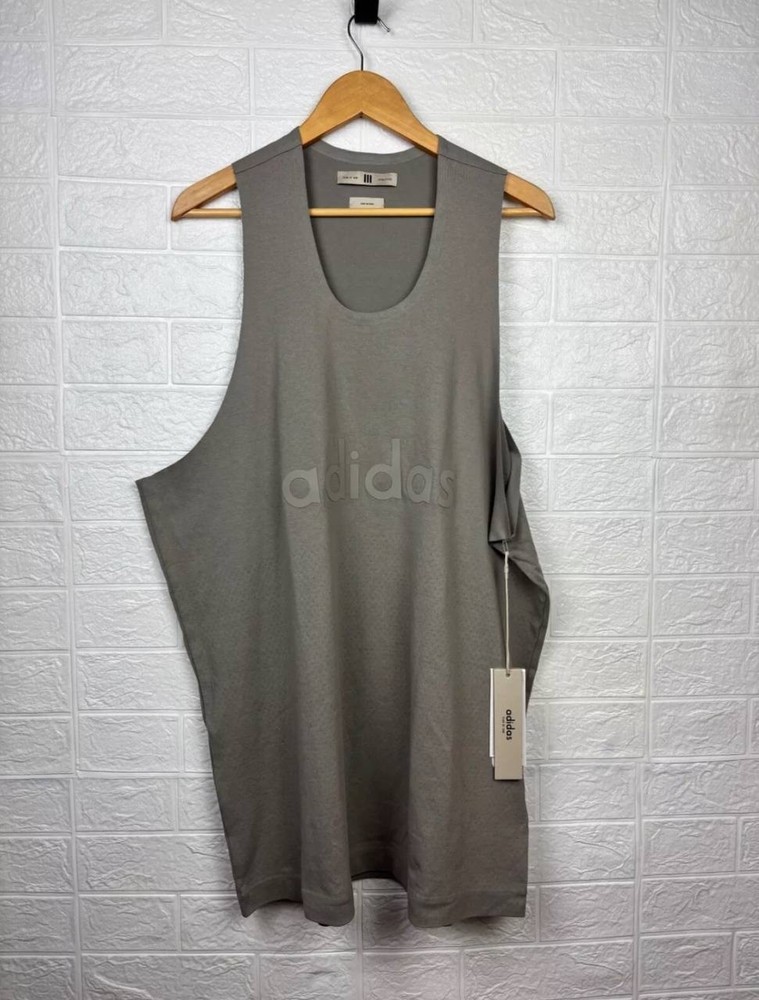 ADIDAS Fear Of God Athletics Performance Tank Top Clay IM6087 Size L