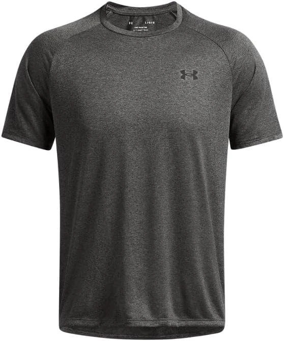 Under Armour UA Tech Short Sleeve Tee Carbon Heather/Black 4XL gallery