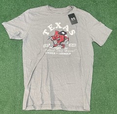 Under Armour Protect This House Gray Short Sleeve Shirt Mens Large NWT